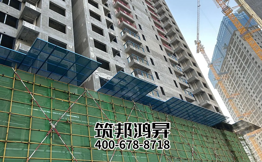 悬挑水平防护棚