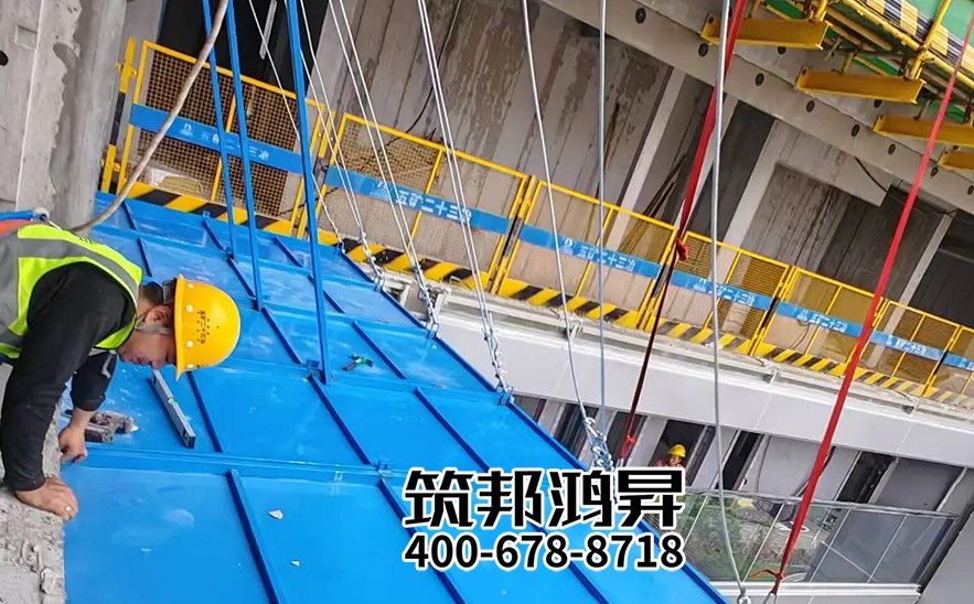 悬挑水平防护棚